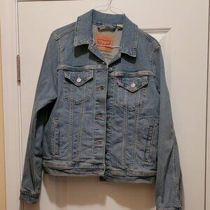 Levis Classic Denim Jacket Size Large